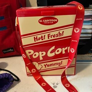 Popcorn box purse